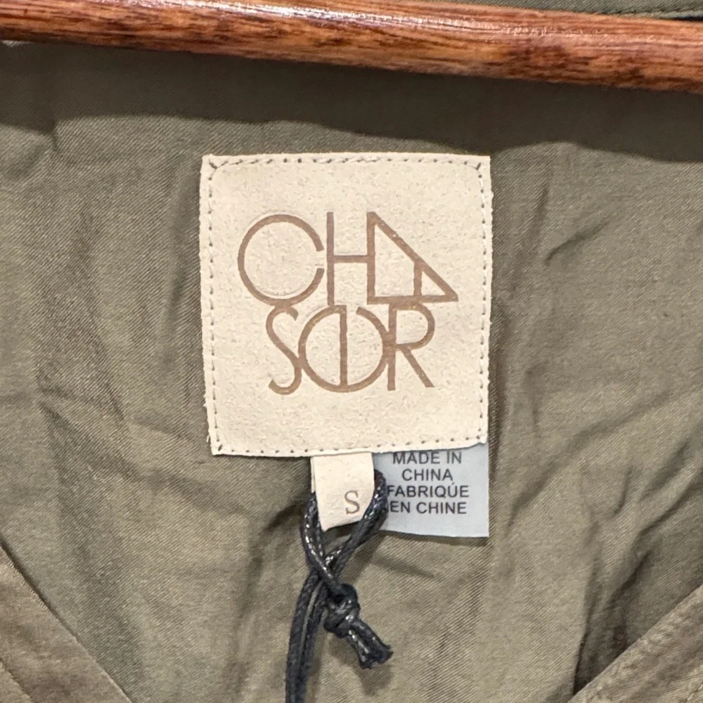 Chaser Dark Olive Women's Blouse - Picture 3 of 7